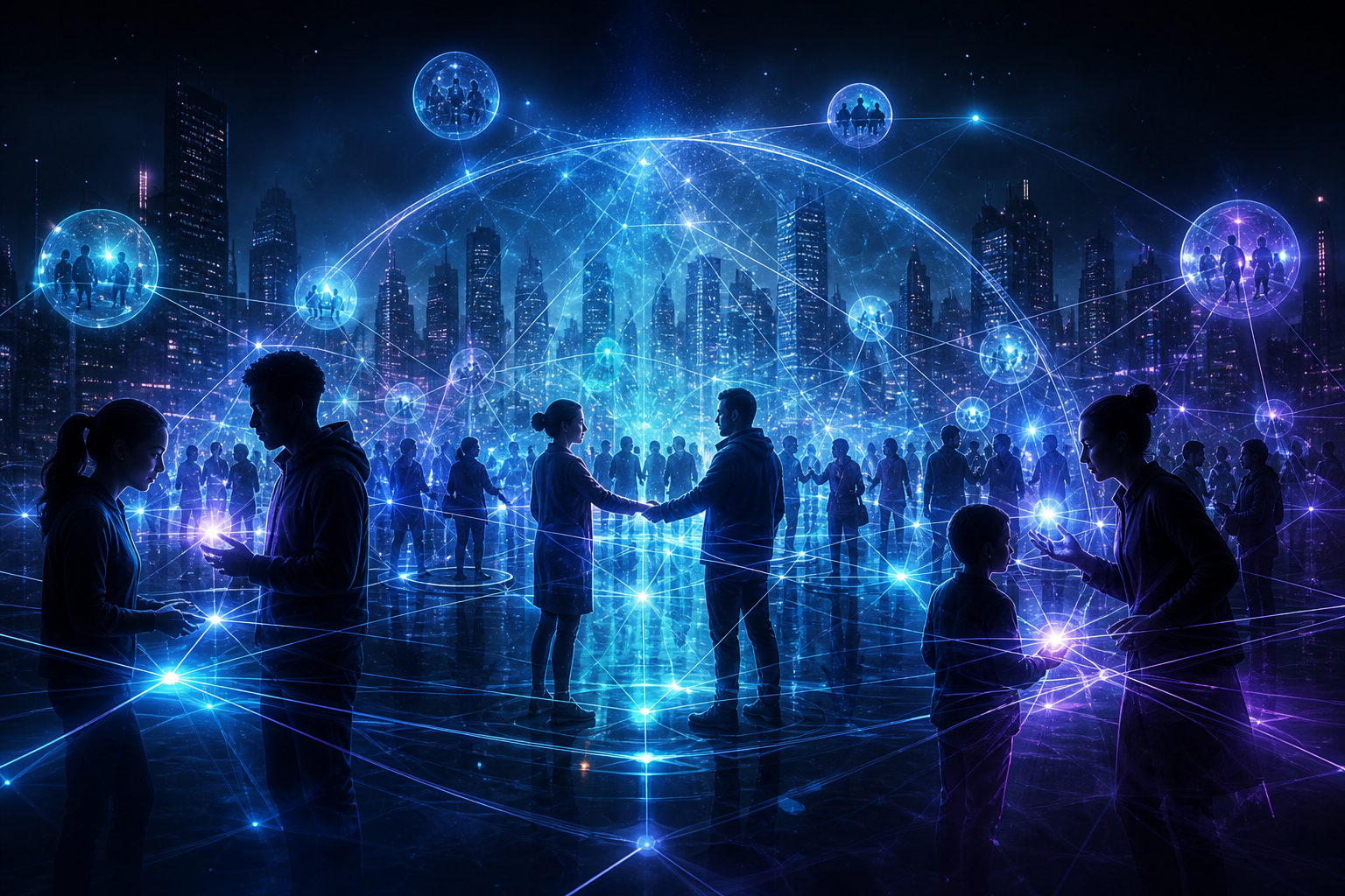 How Communities Build Trust Networks That Last