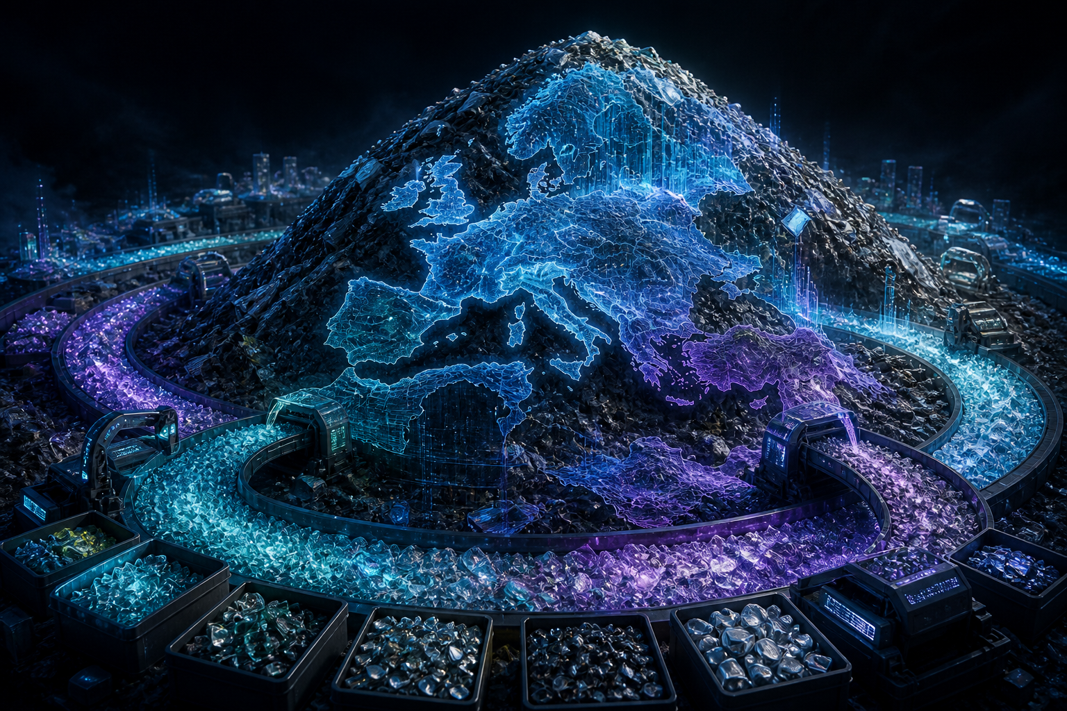 Europe’s waste mountain is becoming a materials map