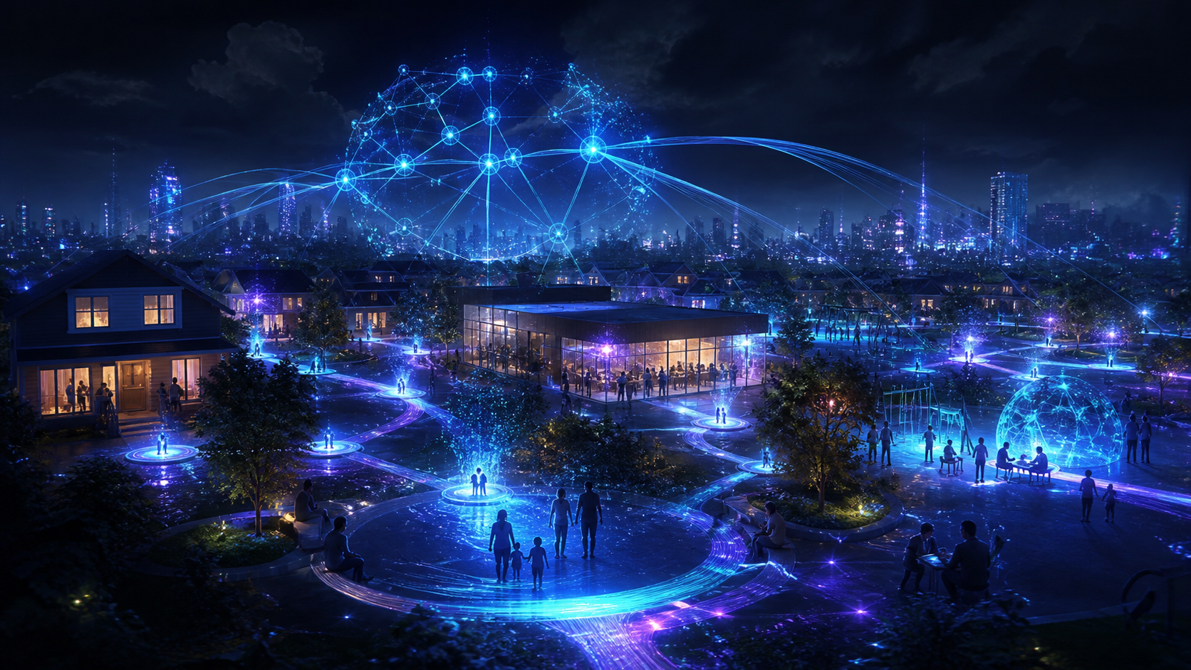 How trust networks became informal public utilities