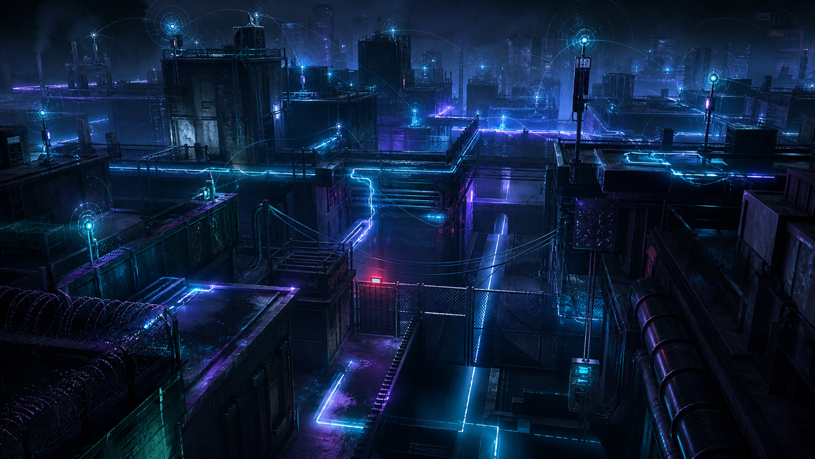 The hard problem for mesh networks is not radios but rights of way